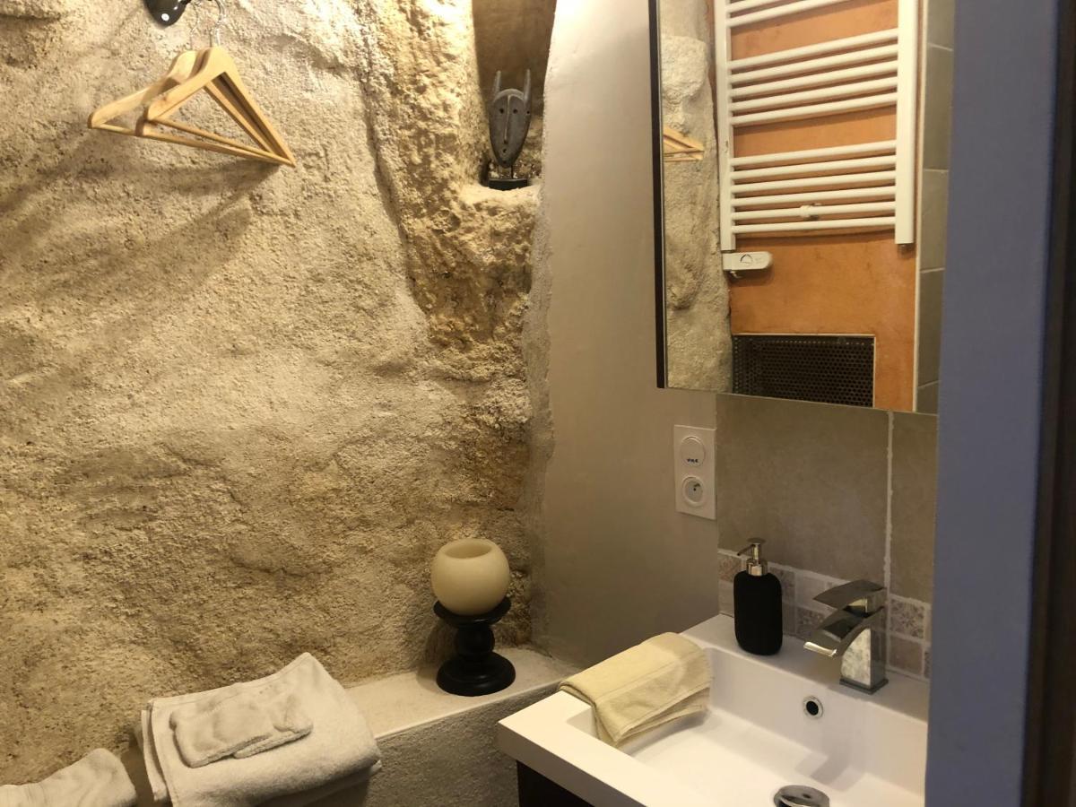 Troglodyte Loft 2 Apartment Thoré-la-Rochette Exterior photo