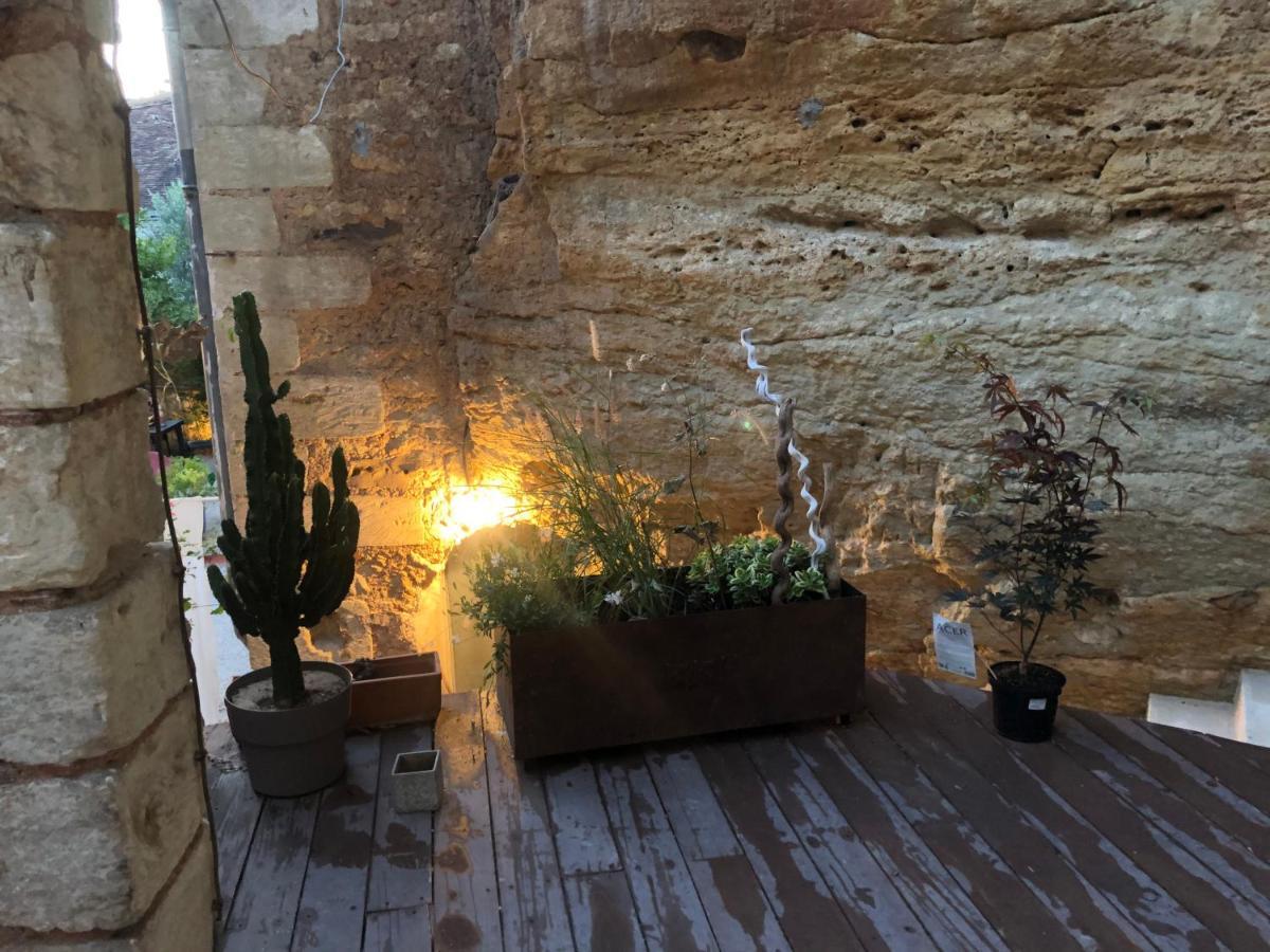 Troglodyte Loft 2 Apartment Thoré-la-Rochette Exterior photo