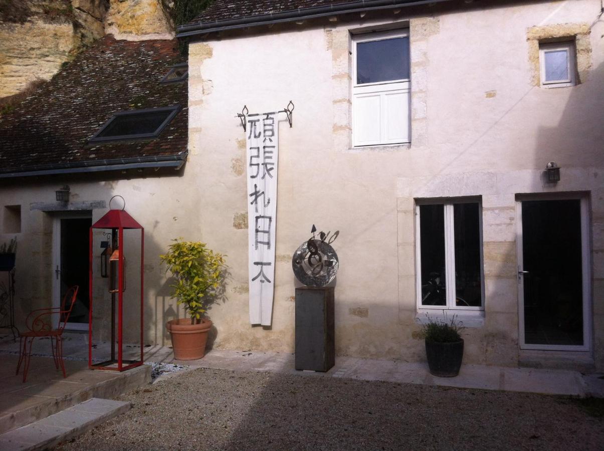 Troglodyte Loft 2 Apartment Thoré-la-Rochette Exterior photo