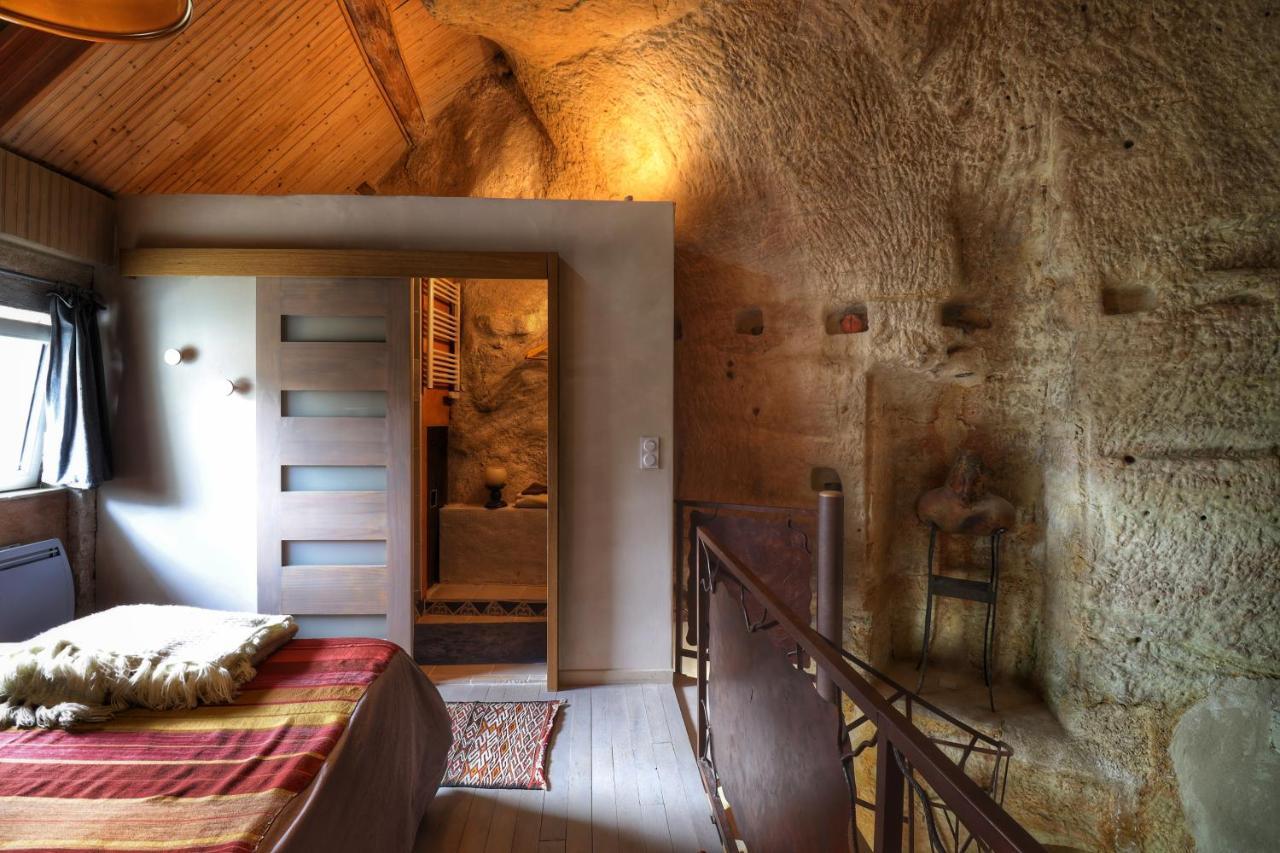 Troglodyte Loft 2 Apartment Thoré-la-Rochette Exterior photo